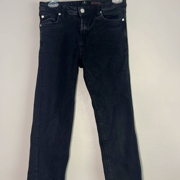 Girls Size 14 Jeans By Seven For All Mankind Slimmy Jeans - Picture 2 of 10